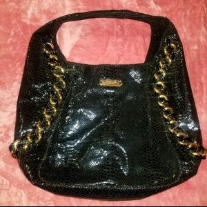 Black Snakeskin Michael Kors